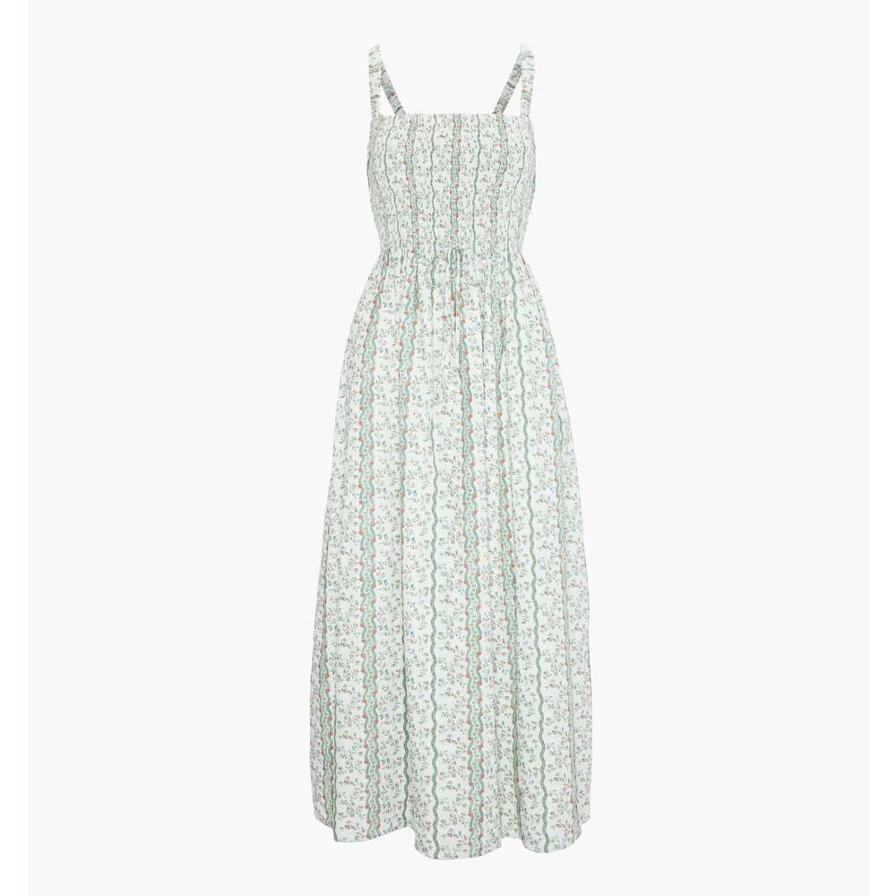 Hill House Home The Anita Nap Dress - Green Provence Floral Size MGreen Provence